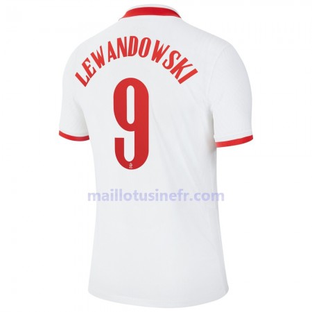 Maillot de Foot Pologne Robert Lewandowski 9 Domicile UEFA EURO 2020 Maillot de Foot Pologne Robert Lewandowski 9 Domicile UEFA EURO 2020